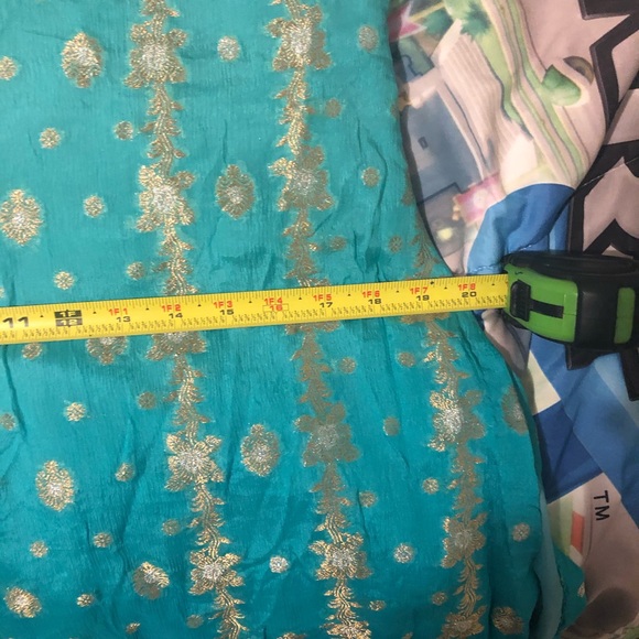 Pakistan Indian Bollywood shalwar kameez duputta - Picture 9 of 14